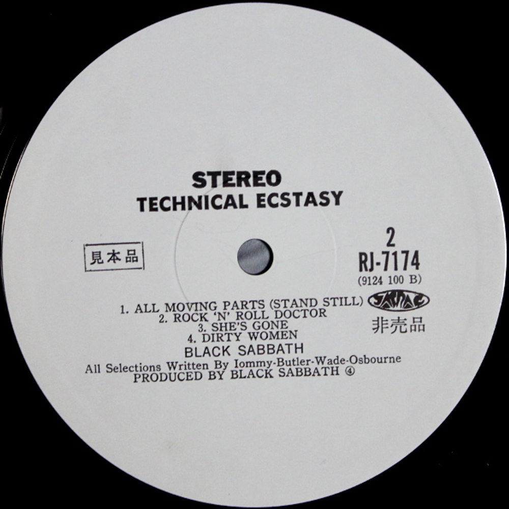 Black Sabbath / Technical Ecstasy (LP)