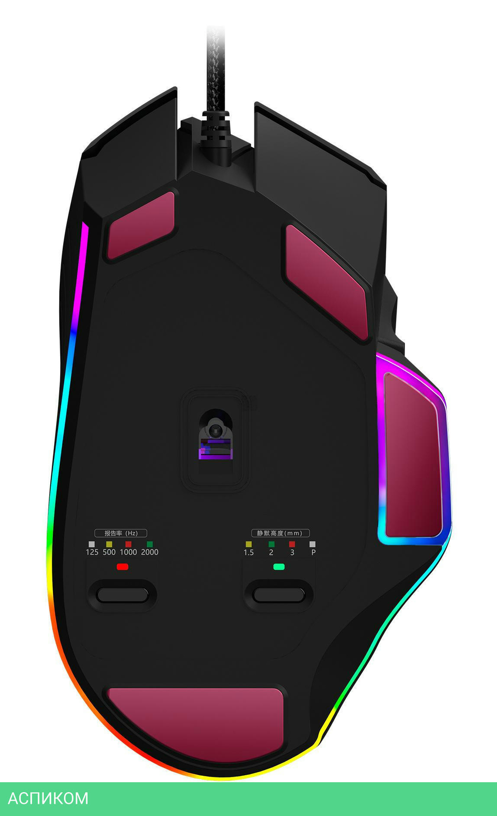 Мышь A4Tech Bloody W95 Max черный