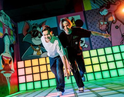 Интерактивный светодиодный пол «Арена Pixel battle» 364 шт максимальная комплектация 33 кв. м.