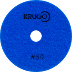 Круг алмазный гибкий шлифовальный (АГШК) KRUGO №50#, мокрый 100mm, PPW040050