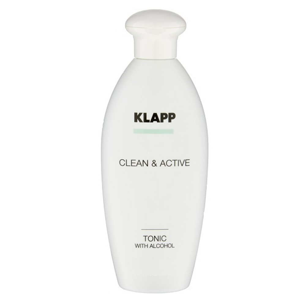 Тоник со спиртом Klapp Clean&Active Tonic with Alcohol 75мл