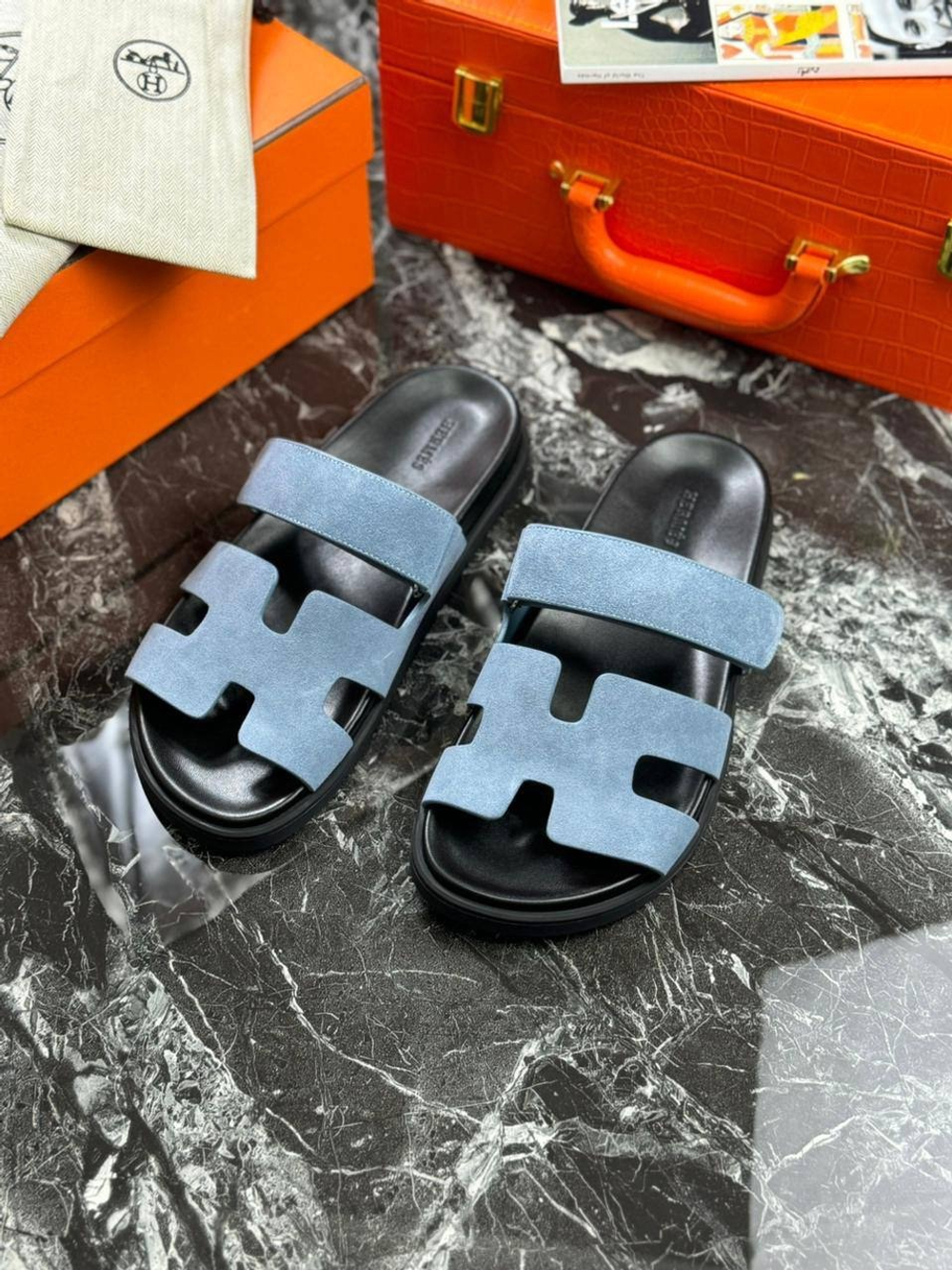 Шлепанцы Hermes