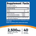 Nutricost, омега-3, 120 капсул