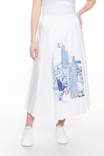 ЮБКА С РИМСКИМИ ПРИНТАМИ