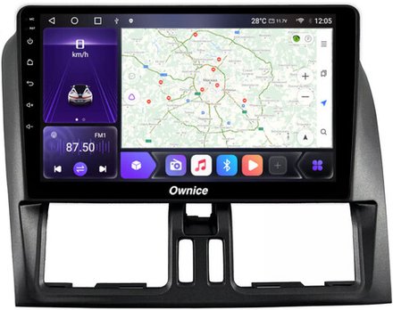 Магнитола для Volvo XC60 2008-2017 - Carmedia SF-9004 QLed, Android 10/12, ТОП процессор, CarPlay, SIM-слот (только с установкой в Москве)