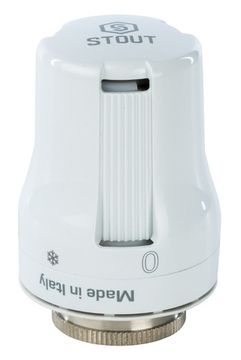 Термостатическая головка Stout M30x1.5 жидкостная 6-28°C (SHT 0002 003015)