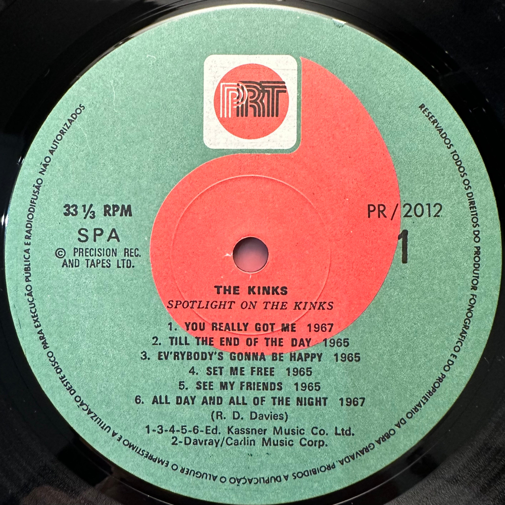 The Kinks - Story Of The Kinks 3LP (Португалия 1985г.)