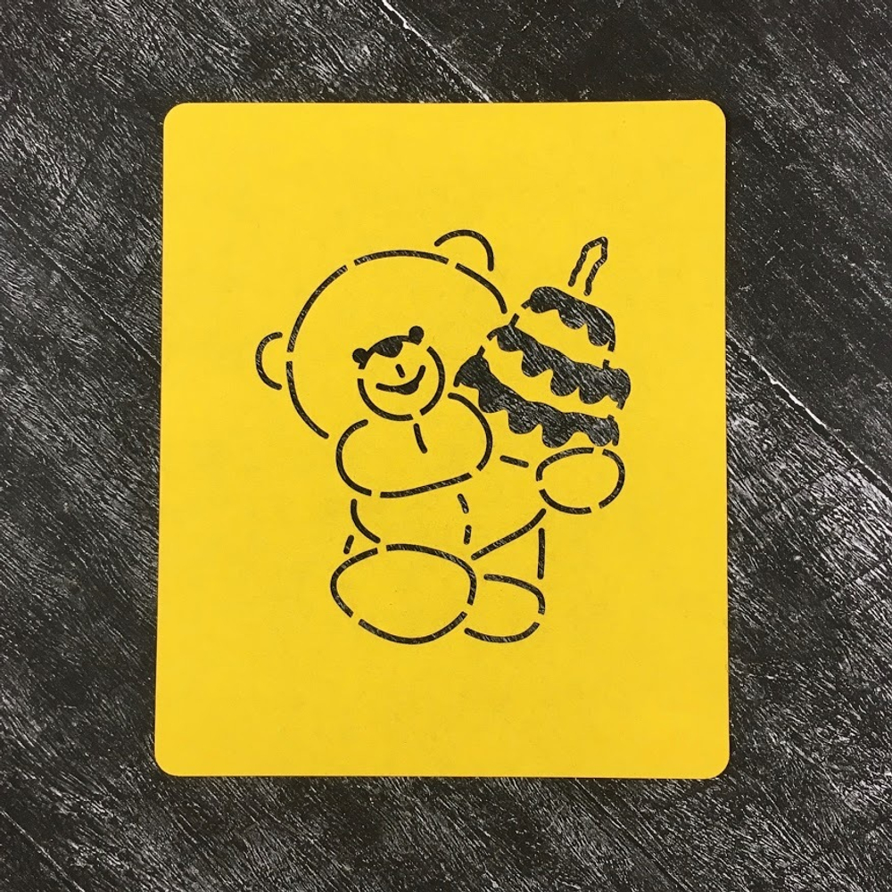 Мишка №12 с тортиком