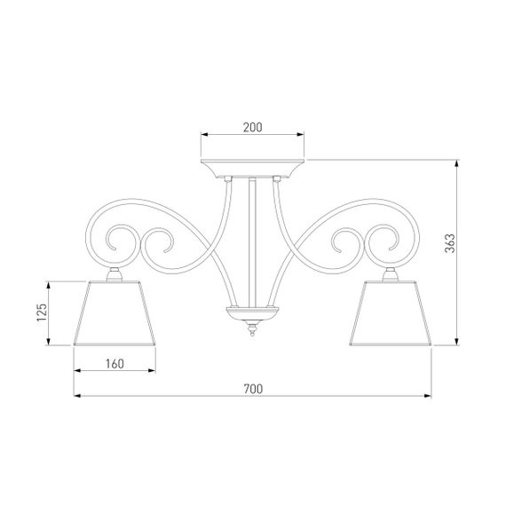 Подвесная люстра Bogates 303/6