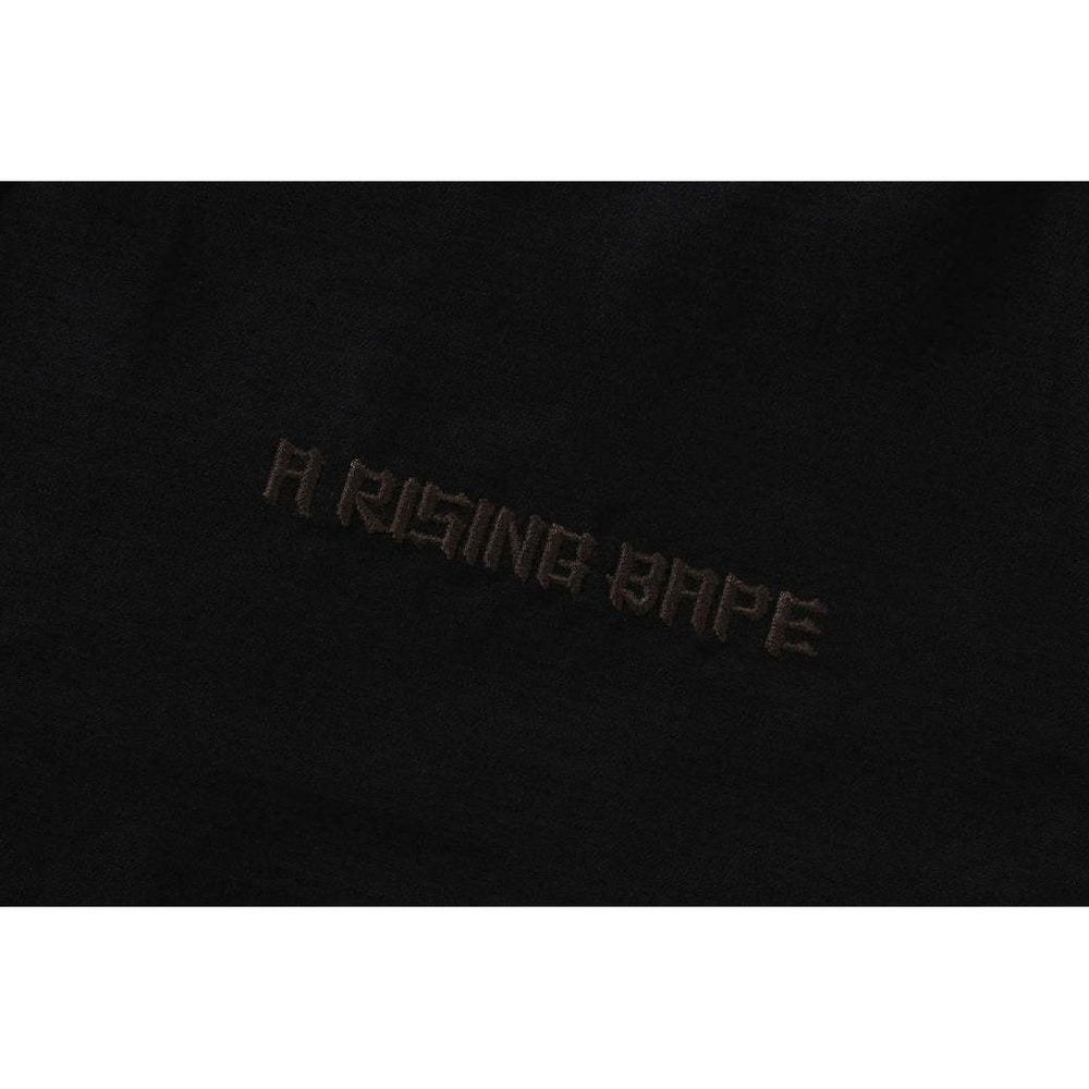 A Bathing Ape Dragon Embroidery Open Collar Shirt