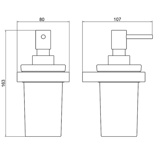 Дозатор для жидкого мыла Timo Petruma 15239/00 Хром
