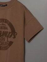 Костюм для девочки летний с легинсами