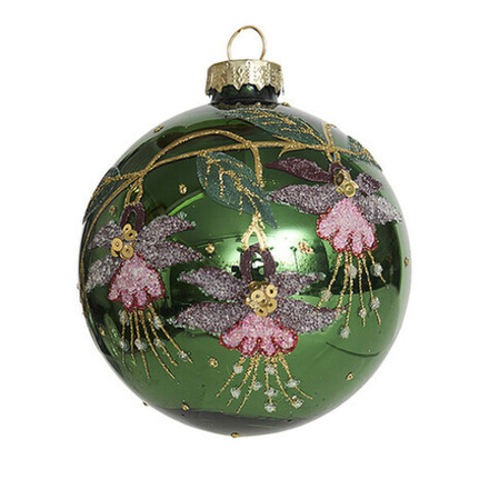 Шар "Королевская фуксия" 8см GY686