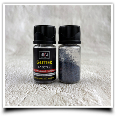 Блестки темно-синий голография 5 грамм