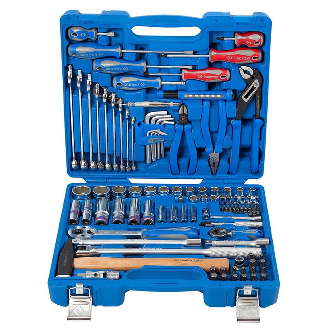 KING TONY (7510MR) Набор инструментов универсальный, 110 предметов