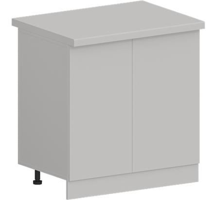 Кухня Модуль ШН 800 Графит / Белый