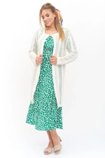 Кардиган 351801/молочный