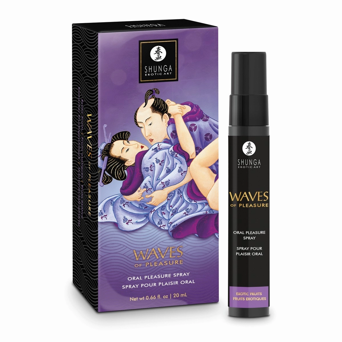 спрей waves of pleasure, Экзотические фрукты, 20 мл