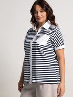 Блуза Алекс (синяя) Б15918-20М LT Collection