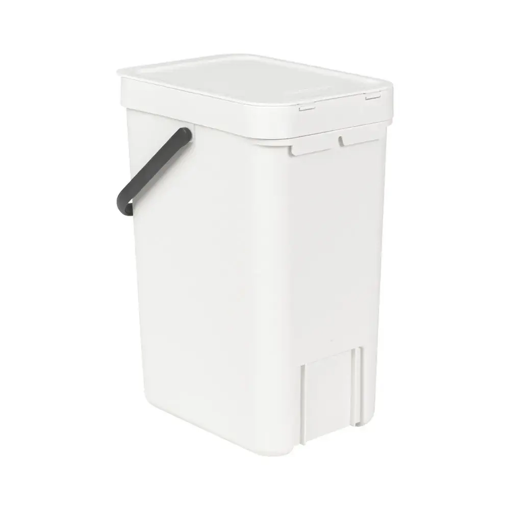 Brabantia Контейнер для мусора Sort & Go 12л белый