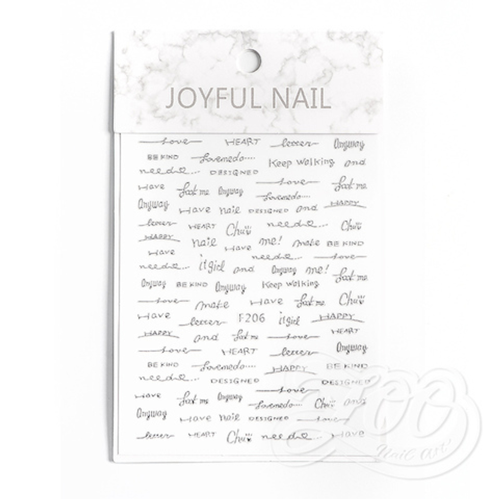 1352 JOYFUL NAIL F206
