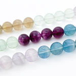 Флюорит, диаметр 10,1-10,3 мм, цена за нить 40 шт