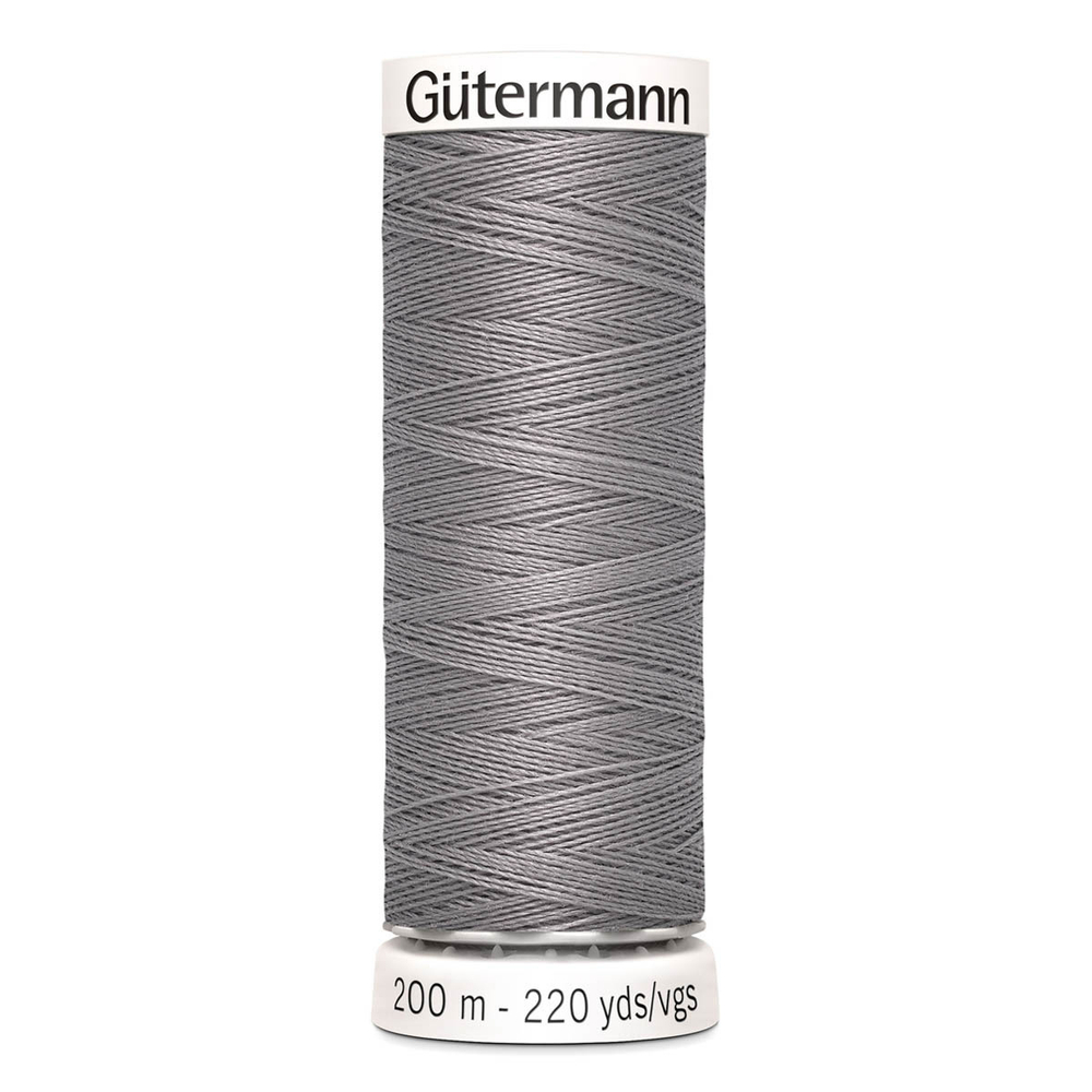 Нить Sew-All 200 м, Gutermann, 493 пепельно-серый