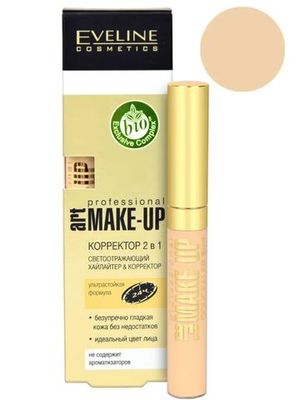 EVELINE КОРРЕКТОР 2в1 - 07 IVORY серии ART PROFESSIONAL MAKE-UP, 7мл