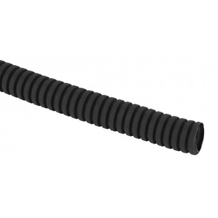 Труба гофрированная ПНД ЭРА FRHF-40 FRHF черная безгалогенная трудногорючая d40 с зондом 15 м