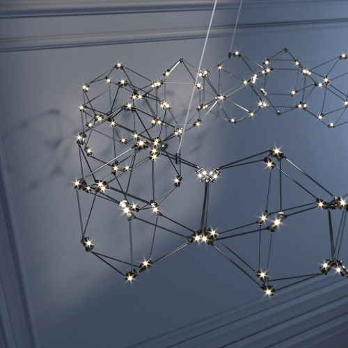 Подвесной светодиодный светильник Uma 90169/15 черный жемчуг