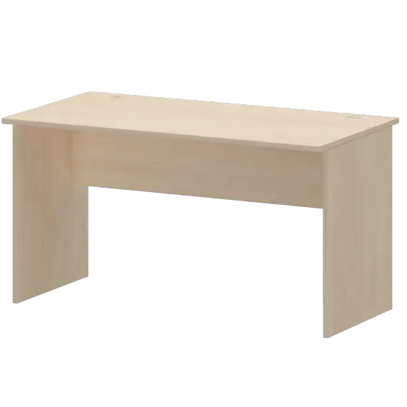 Стол с левым и правым кабель каналом А-003.К Бук 1400x730x760 Арго