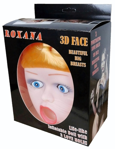 Надувная секс-кукла Roxana 3D (Цвет: телесный)