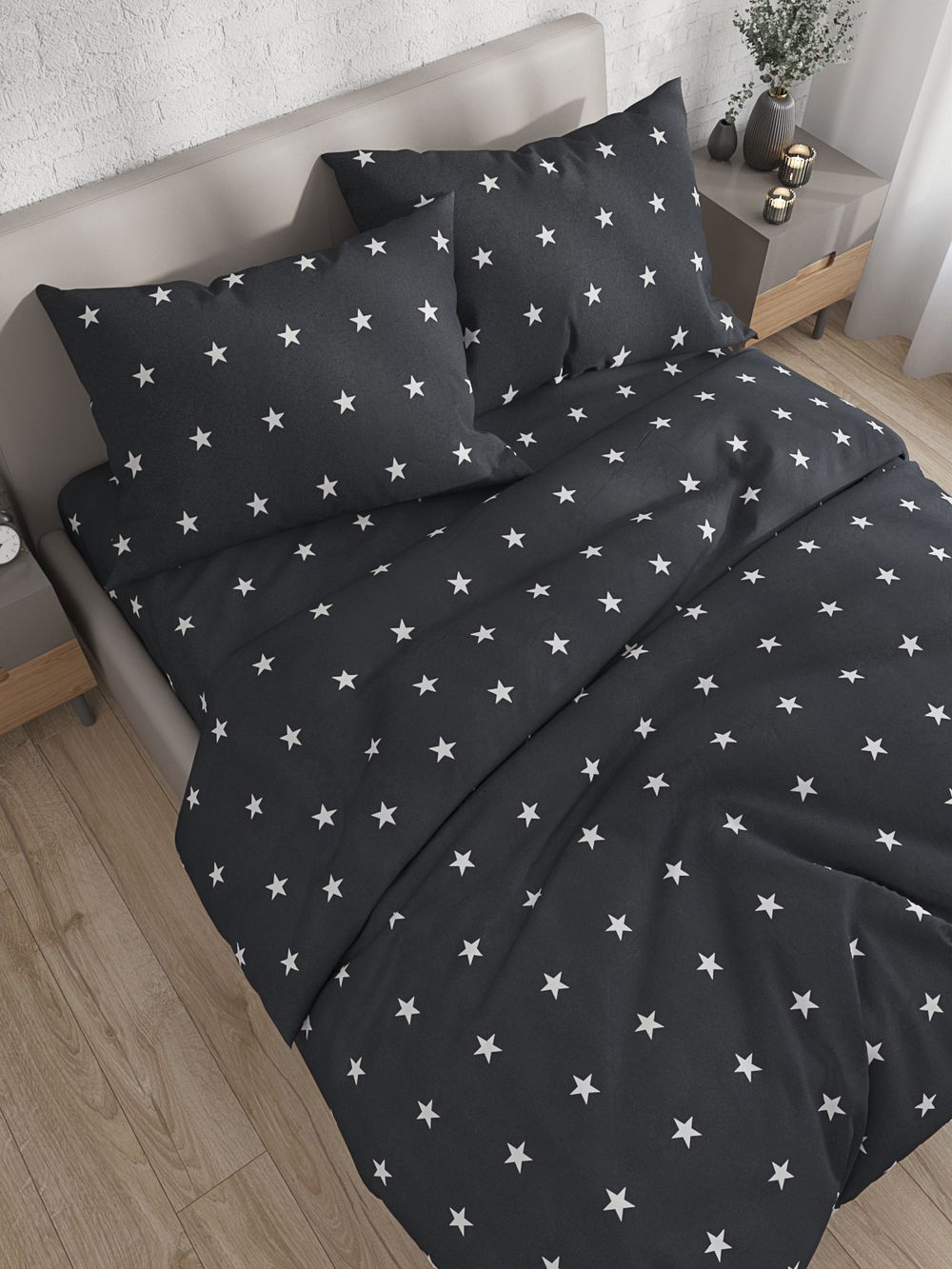 Пододеяльник Simple House "Spatial (полисатин)" евро 200х215 см