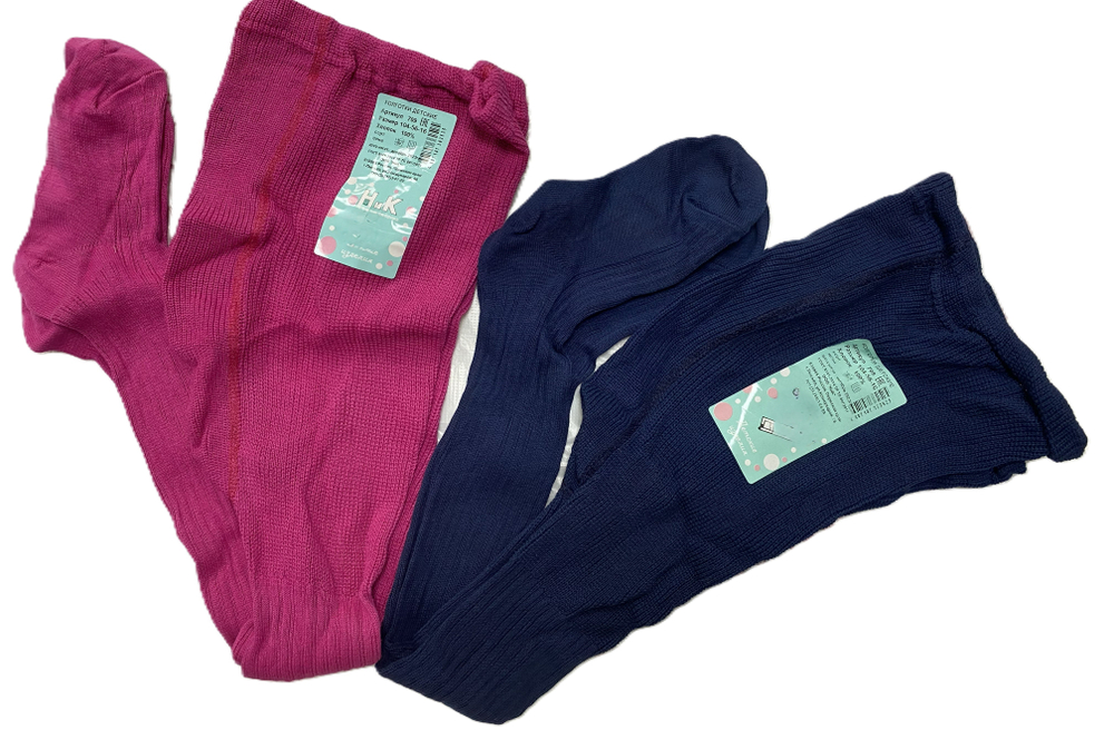 Колготки детские из 100% хлопка на рост 104 см