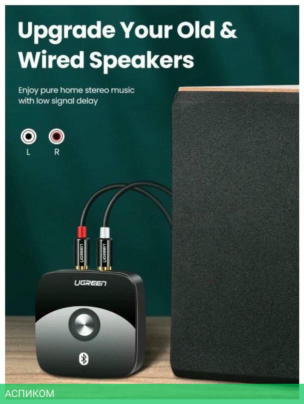 Аудиоадаптер Ugreen CM106-40759 (40759)