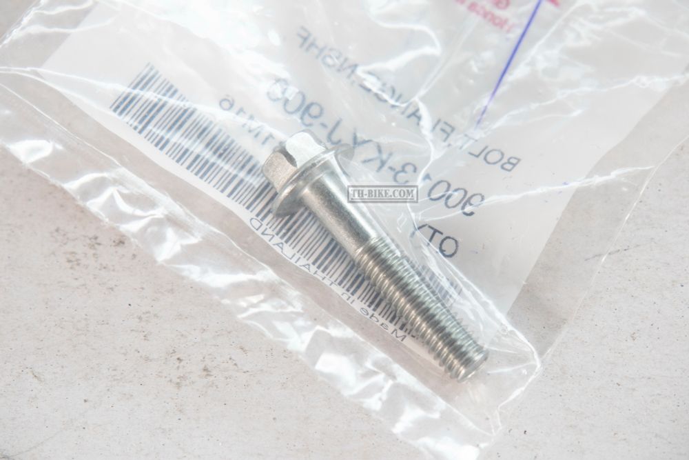 90013-KYJ-900. BOLT, FLANGE, 6X30 (NSHF). HONDA