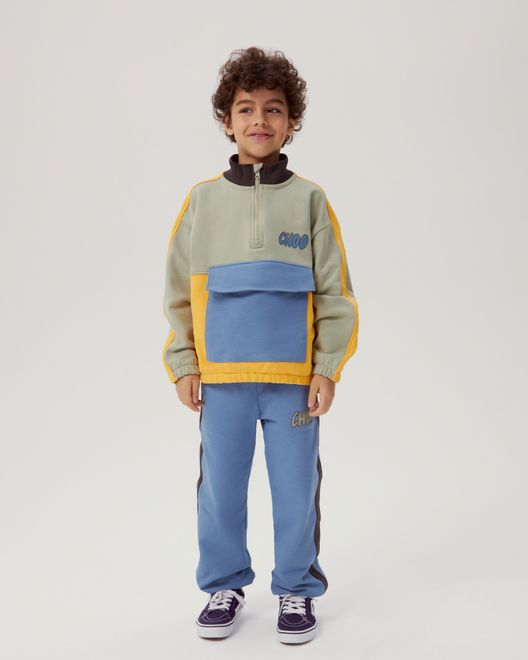 Свитшот Color Block / Choo Choo