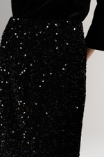 4847 Юбка женская (черный)