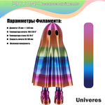 Пластик Eryone Silk Rainbow PLA 1.75mm 1kg Universe