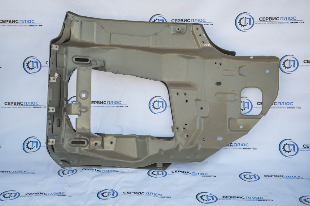 Бампер левое часть X5000 серебряного цвета (рестайлинг) DZ97189623061