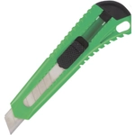 Нож канцелярский лезвие 18мм Brauberg фиксатор Ассорти с европодвесом (20/60)