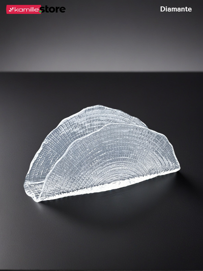 Подставка для салфеток 20,5 см. из стекла, Diamante