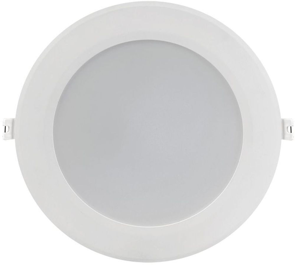 Светильник светодиодный ДВО 1716 18Вт 6500К IP40 даунлайт встраив. круг бел. IEK LDVO0-1716-18-6500-K01