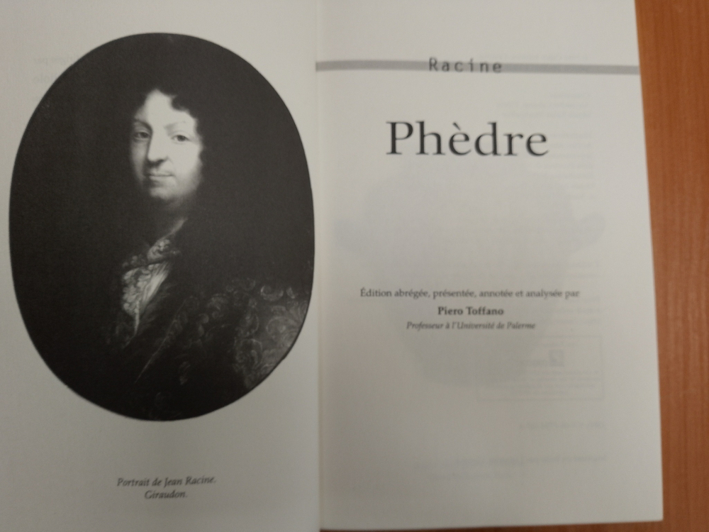 Phedre Livre (Au Coeur Du Texte)