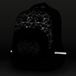 Рюкзак BRAUBERG SOFT, 2 отделения, 3 кармана, "Lettering", СВЕТЯЩИЙСЯ, 40х31х15 см, 272034