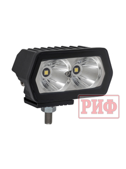 Светодиодная фара дальнего света РИФ 89 мм 20W LED