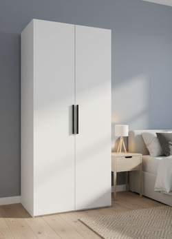 Шкаф для одежды, шкаф, Даллас, белый 80-694