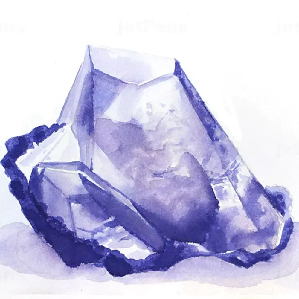 Картриджи для ручки Herbin Bleu myosotis фиолетово-синие 6 шт (20115T) 3