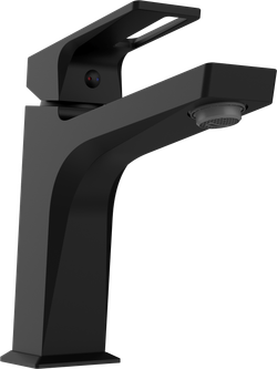 Смеситель для раковины STWORKI Хедмарк S38010BK матовый черный