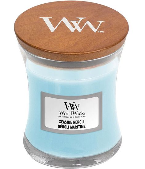 Прибрежный нероли, ароматическая свеча, WoodWick